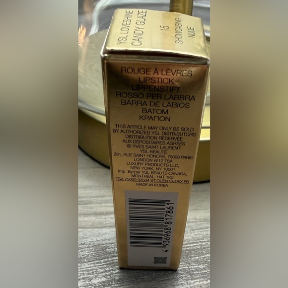 YSL Loveshine Candy Glaze Lip Gloss Stick – Shade 15
Brand New Luxury Lip Shine - Picture 5 of 8